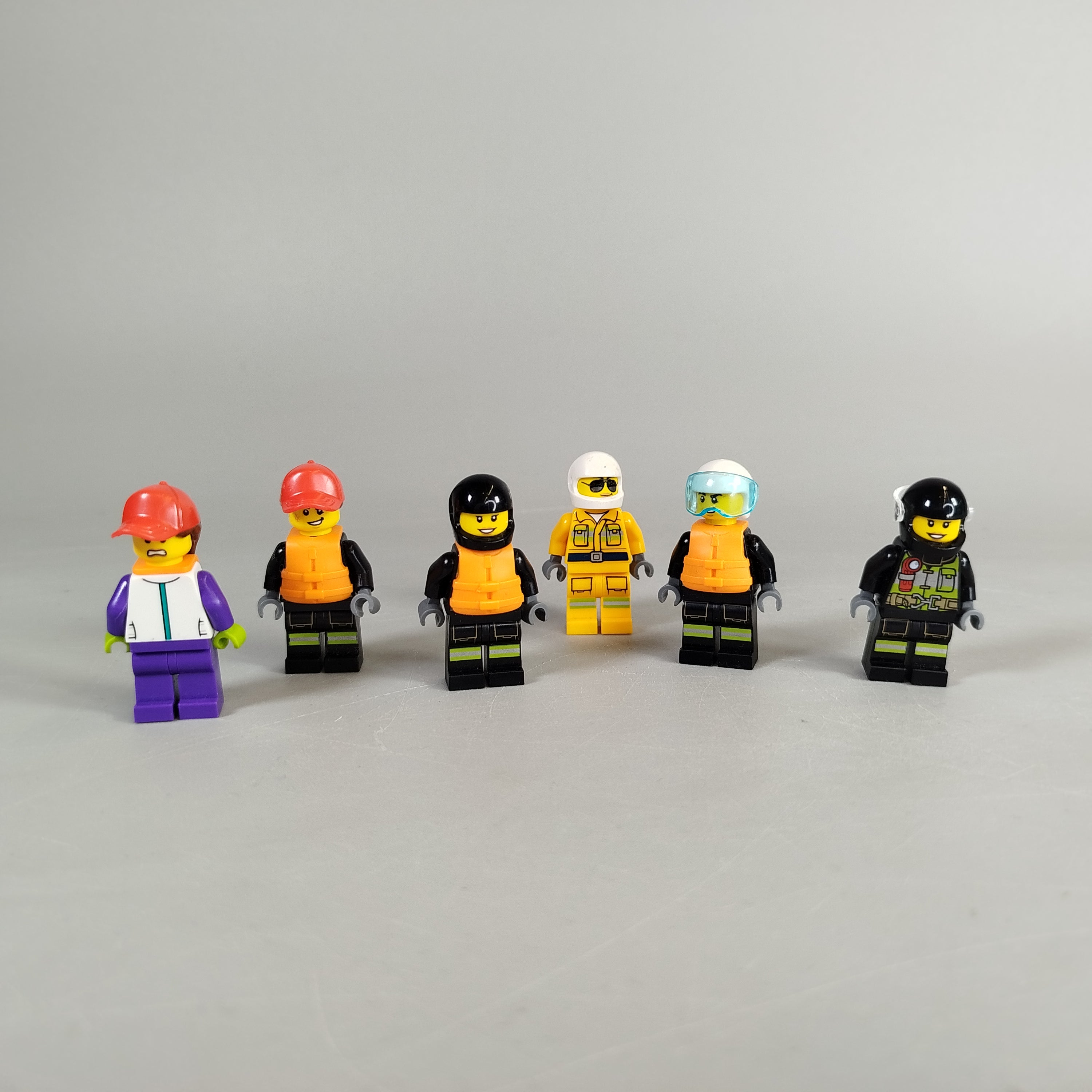 LEGO Minifiguren Set von 6, wie neu